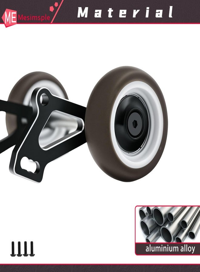 Mesimsple Alloy Adjustable Angle Wheelie Bar for Arrma 1/8 Kraton 6S EXB AVC 4X4 RTR V6 Series Upgrade Parts Silver - Image 4